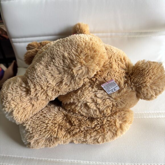 Vintage 2005 Classic TY 100% Silk CRADLES The 16" Mommy & Cub Teddy Bear Plush - Picture 6 of 9